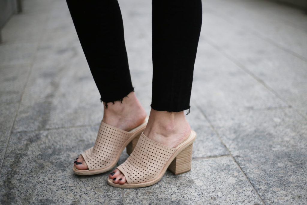 Distressed Black Jeans - A Pearl Kind of Girl