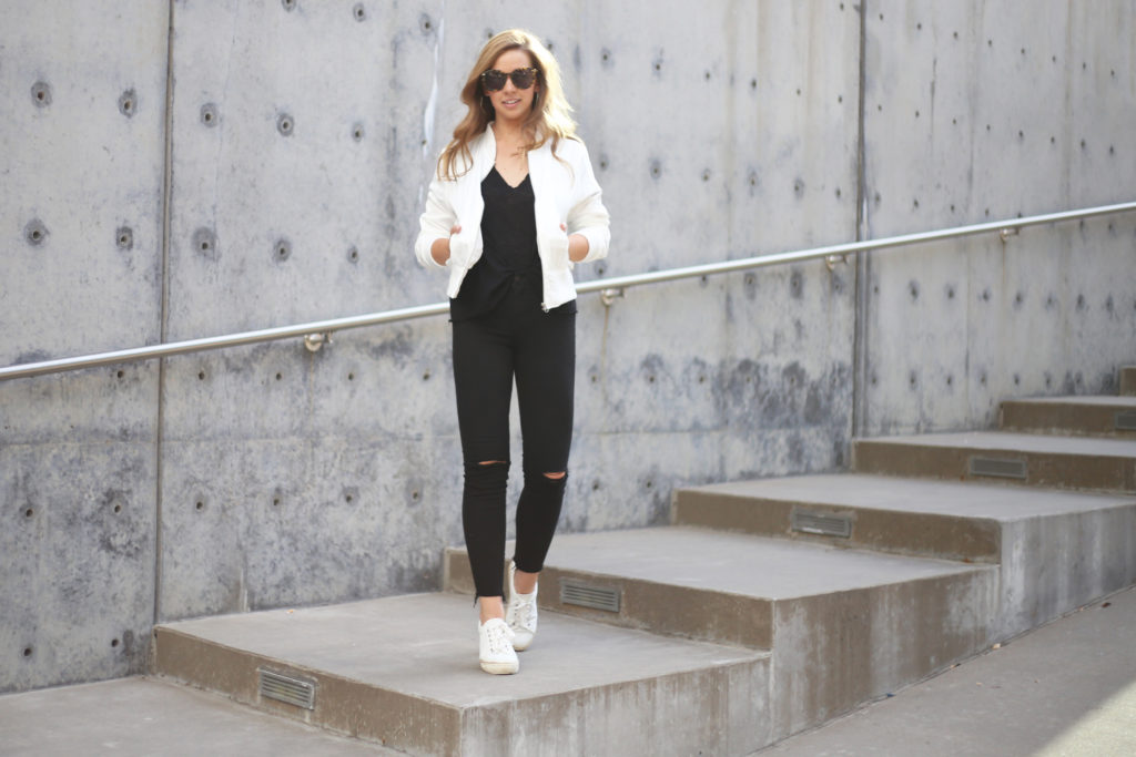 White Bomber - A Pearl Kind of Girl