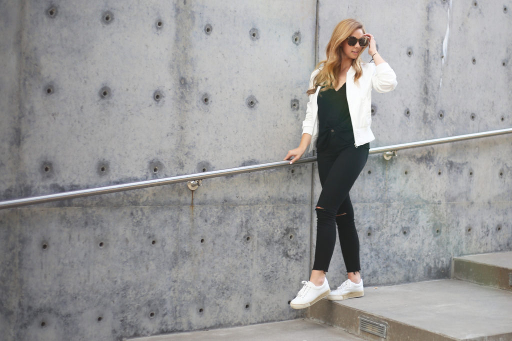 White Bomber - A Pearl Kind of Girl