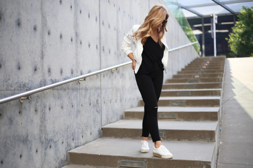 White Bomber - A Pearl Kind of Girl