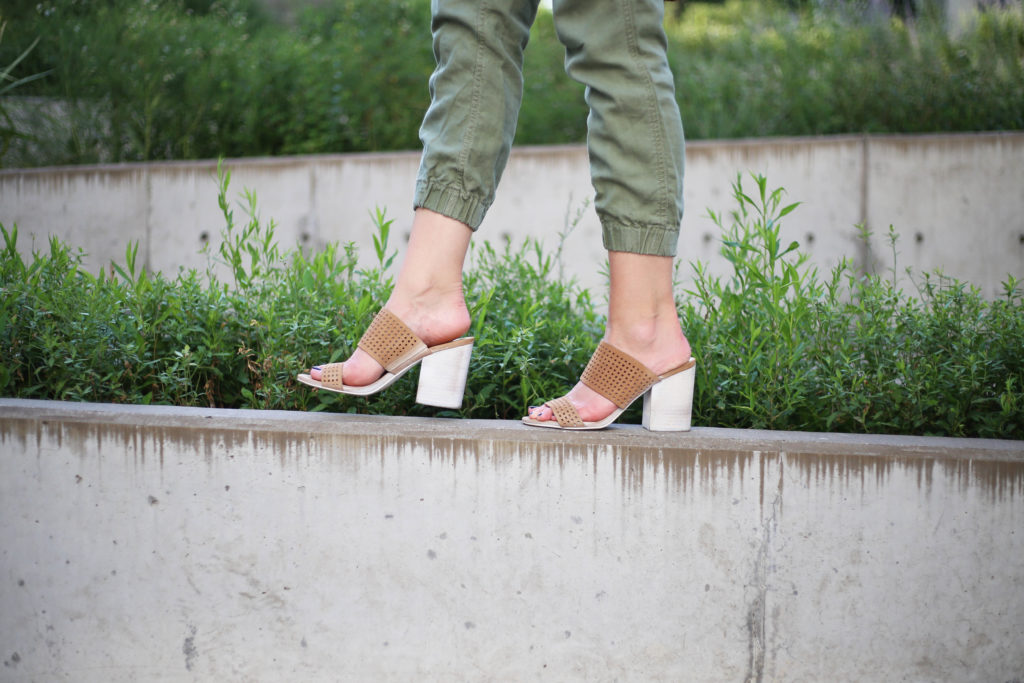 Olive Pants - A Pearl Kind of Girl