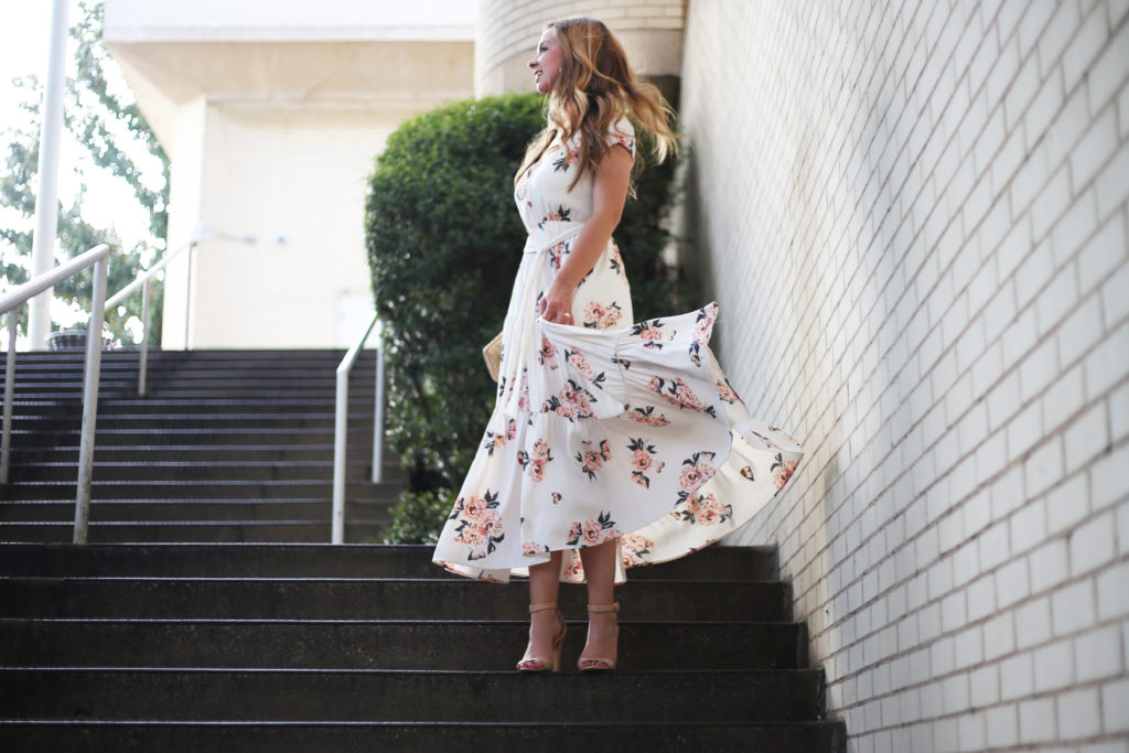 Floral Maxi Dress - A Pearl Kind of Girl Floral Maxi Dress - A Pearl Kind of Girl