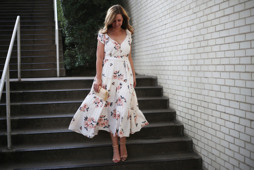 Floral Maxi Dress - A Pearl Kind of Girl Floral Maxi Dress - A Pearl Kind of Girl
