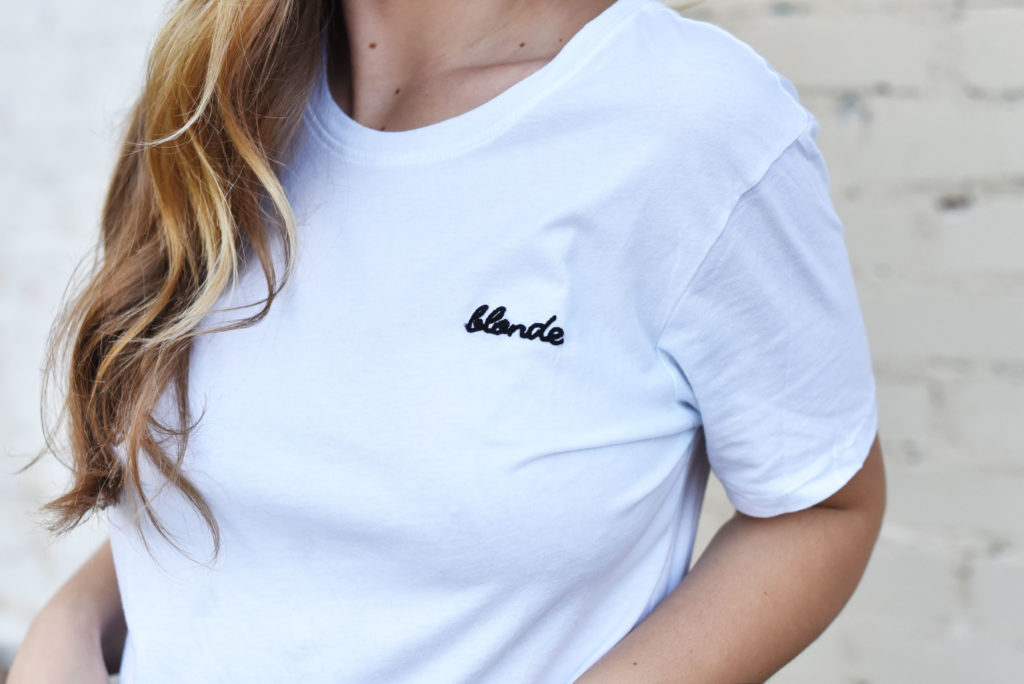 Blonde Tee - A Pearl Kind of Girl