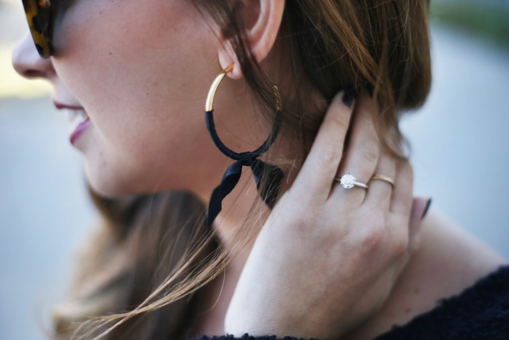Oversized Black Sweater - A Pearl Kind of Girl 