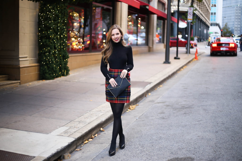 Plaid Skirt - A Pearl Kind of Girl