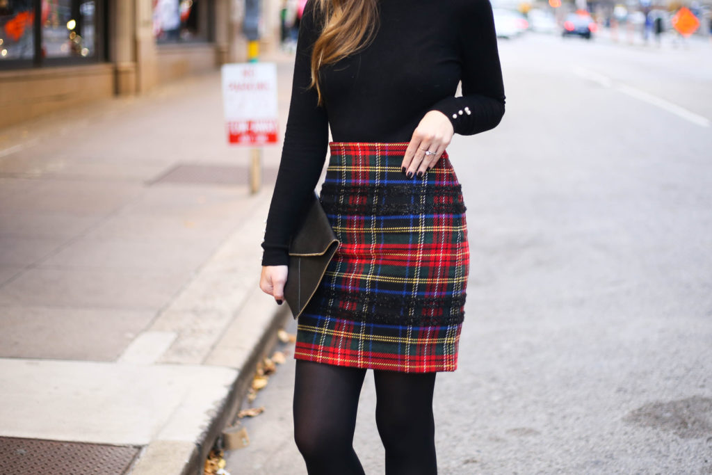 Plaid Skirt - A Pearl Kind of Girl