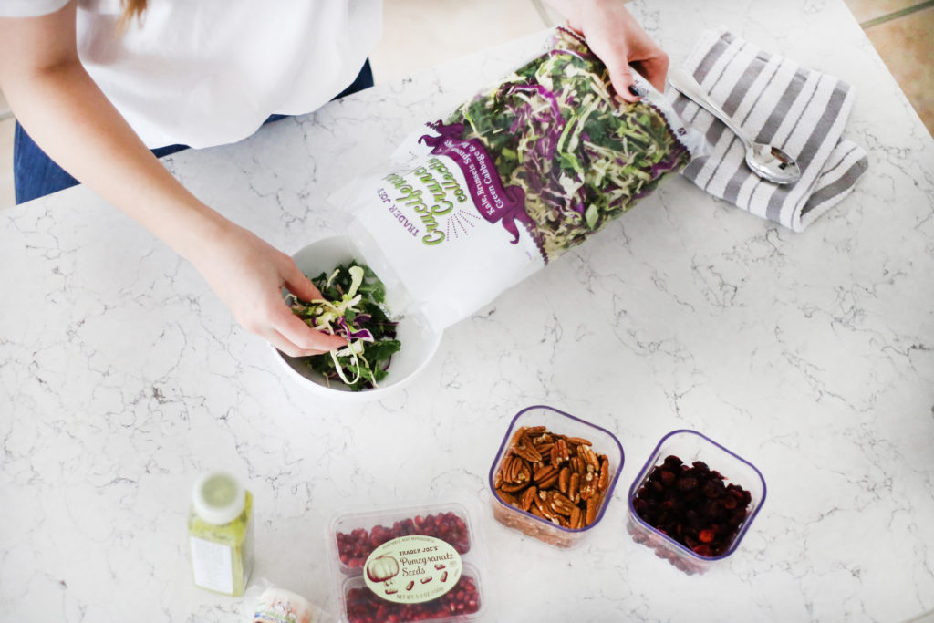 Simple Winter Salad - A Pearl Kind of Girl 