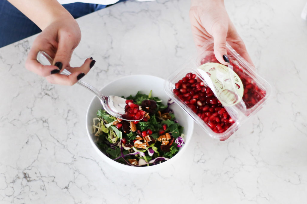 Simple Winter Salad - A Pearl Kind of Girl 