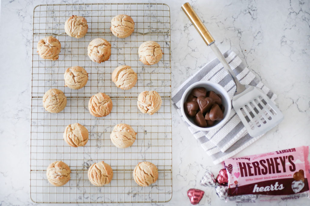 Peanut Butter Heart Cookies - A Pearl Kind of Girl 