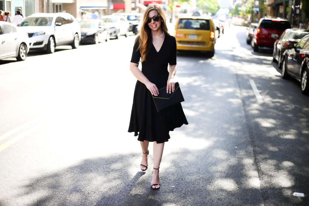 Little Black Dress for Spring - A Pearl Kind of Girl 