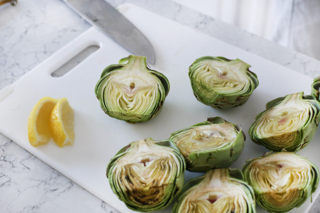 Grilled Artichokes - A Pearl Kind of Girl 