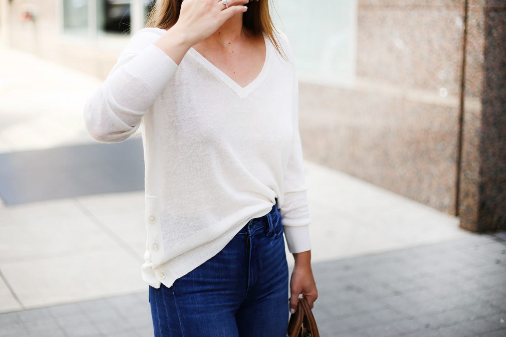 linen sweater