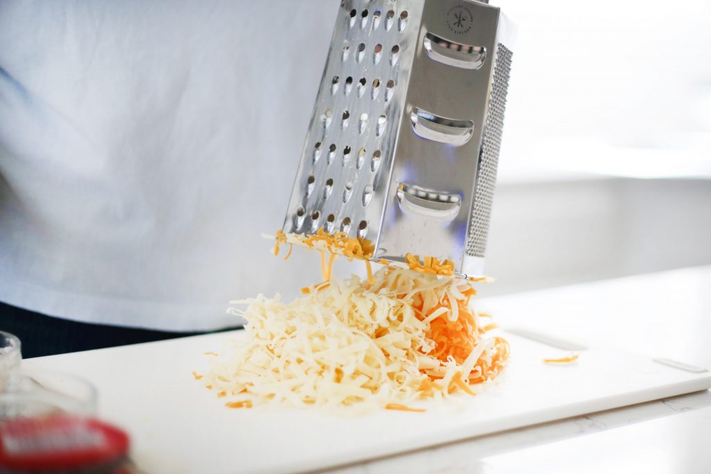 Grating cheese