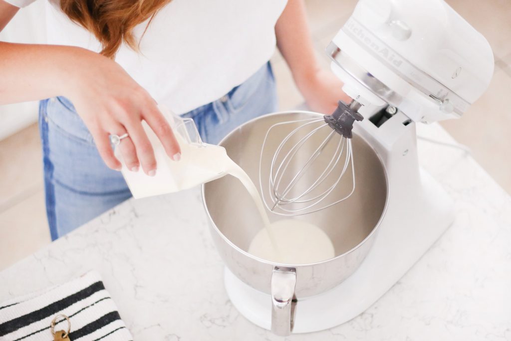 whipping cream 