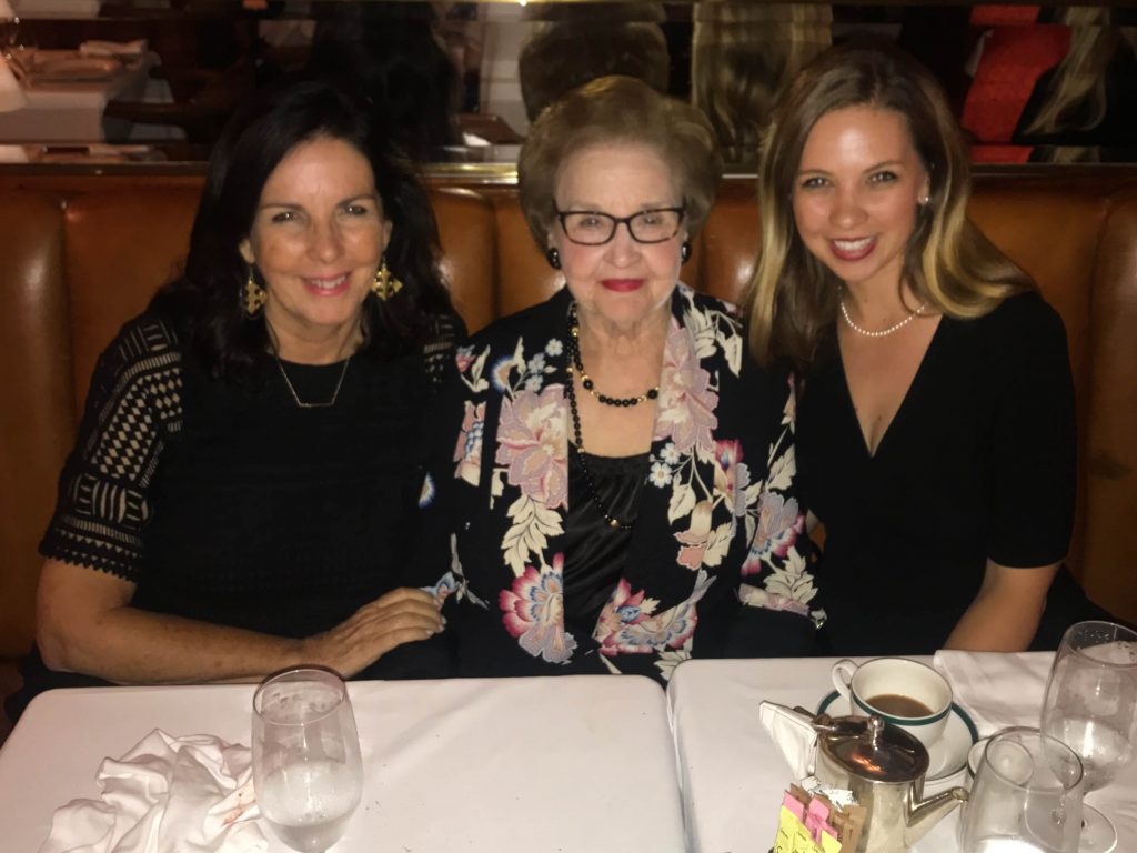 Denise, Monna and Taylor at the Polo Bar. NYC with Monna - A Pearl Kind of Girl 