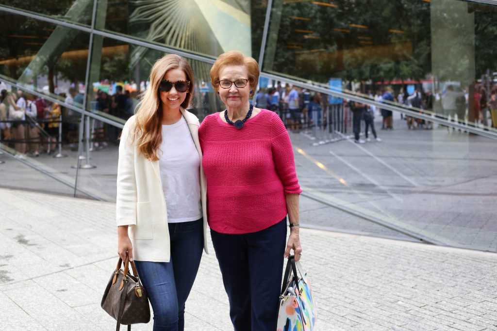 Taylor and Monna at Ground Zero 