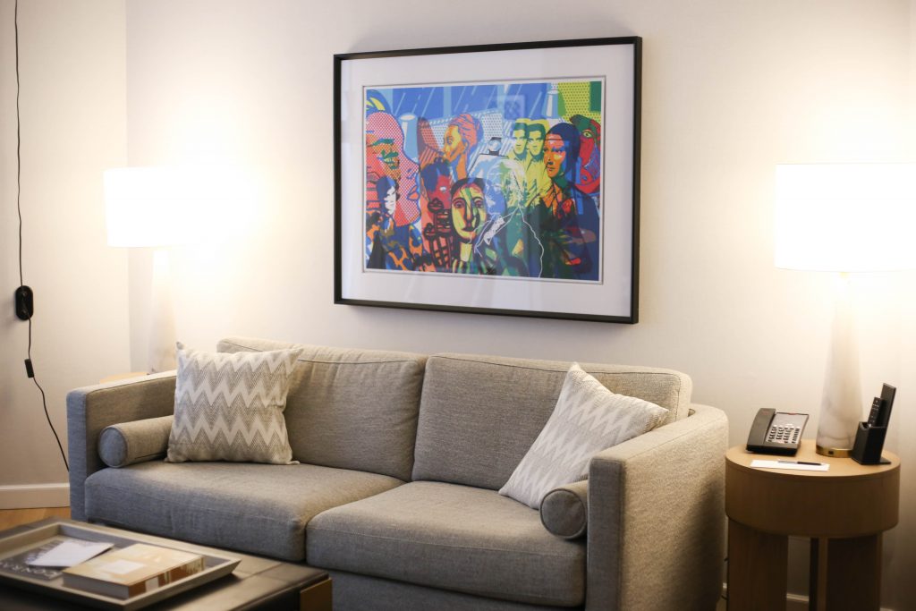 living space in The Conrad Midtown 
