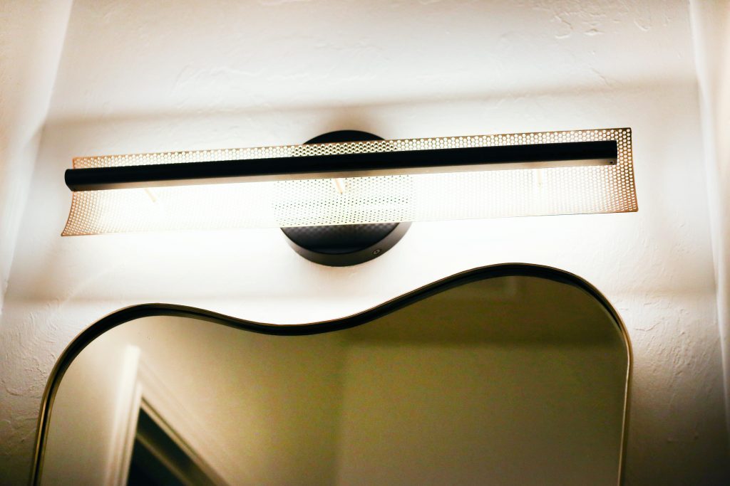 details of light fixture