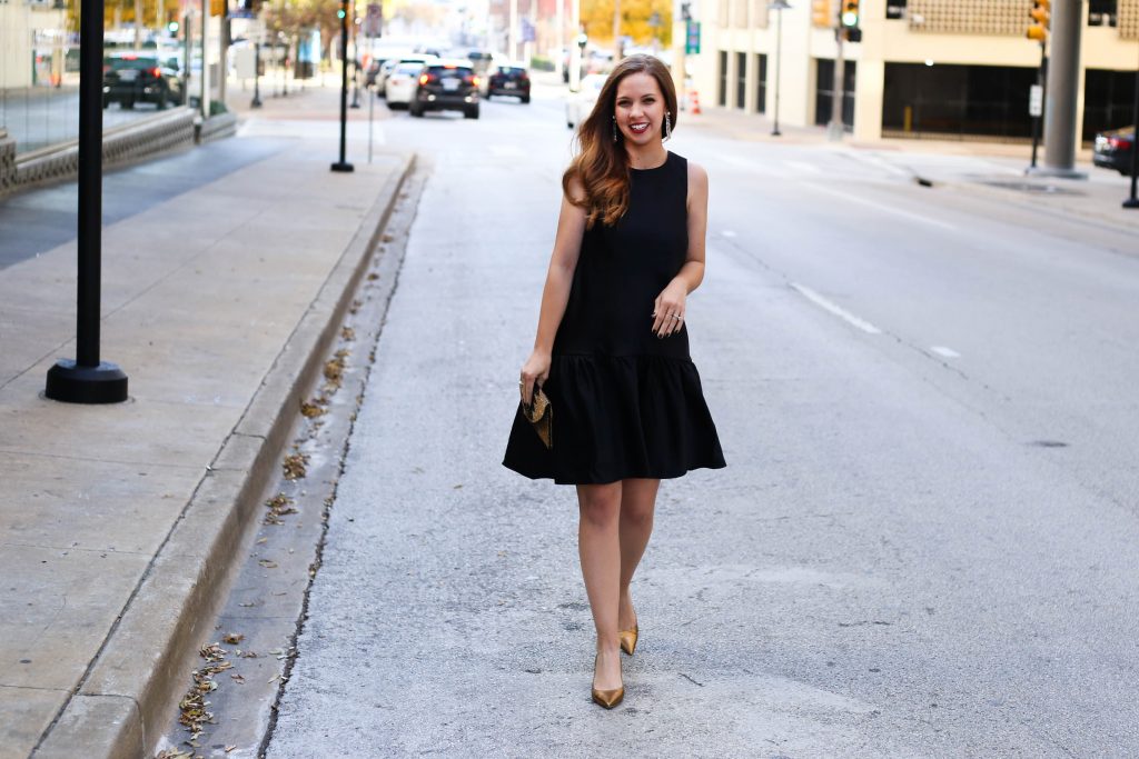 Black Bow Dress - A Pearl Kind of Girl 