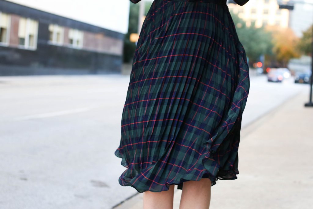 Pleated skirt