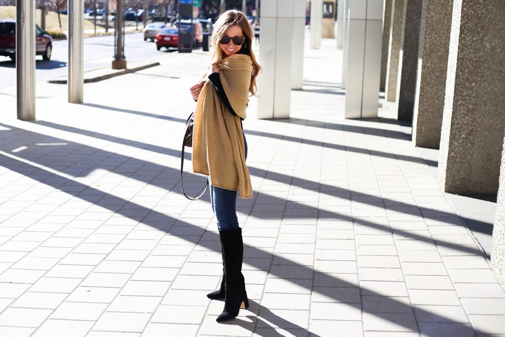 knee hight black boots