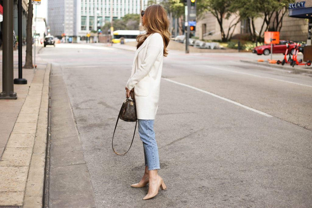 Long White Cardigan - A Pearl Kind of Girl 