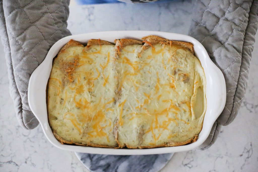 Verde Chicken Enchiladas - A Pearl Kind of Girl 