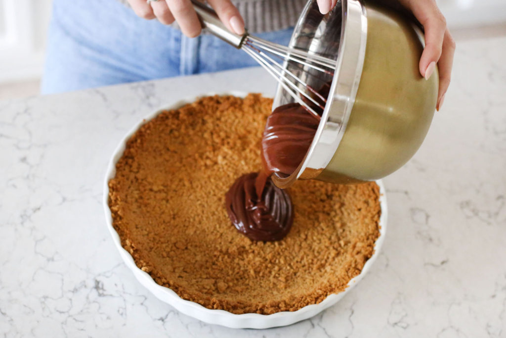 Chocolate Raspberry Tart - A Pearl Kind of Girl