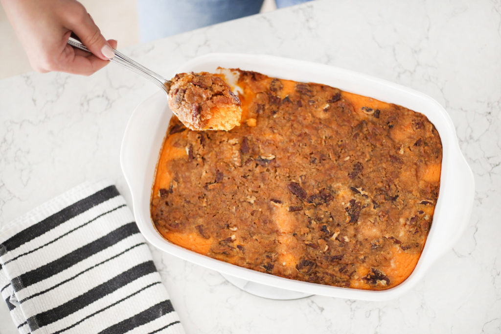 Sweet Potato Casserole - A Pearl Kind of Girl 