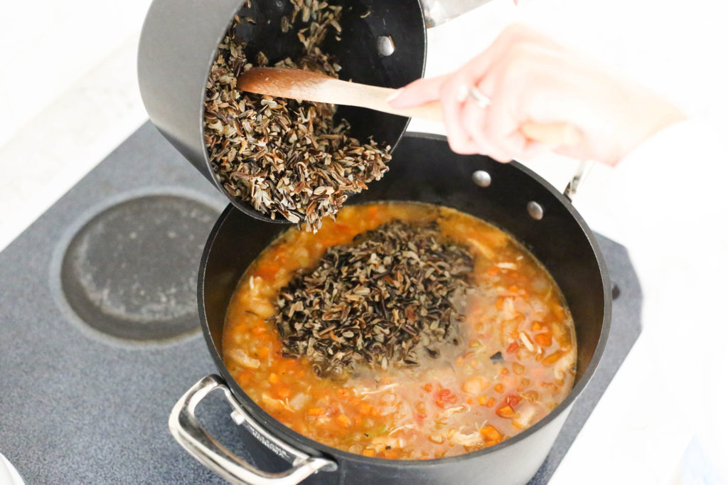 Chicken and Rice Soup - A Pearl Kind of Girl