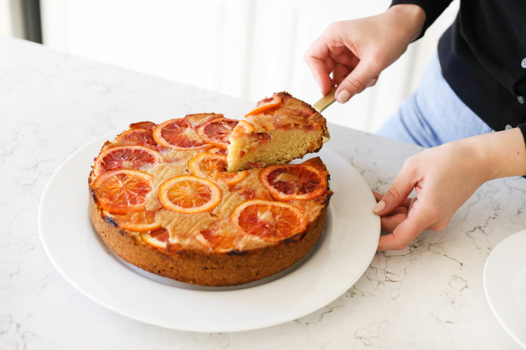Blood Orange Olive Oil Cake - A Pearl Kind of Girl